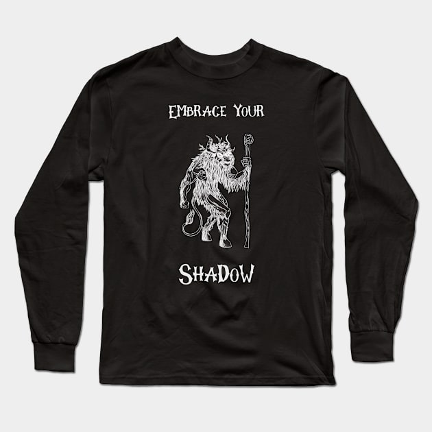 Embrace your Shadow Long Sleeve T-Shirt by Outlandish Tees